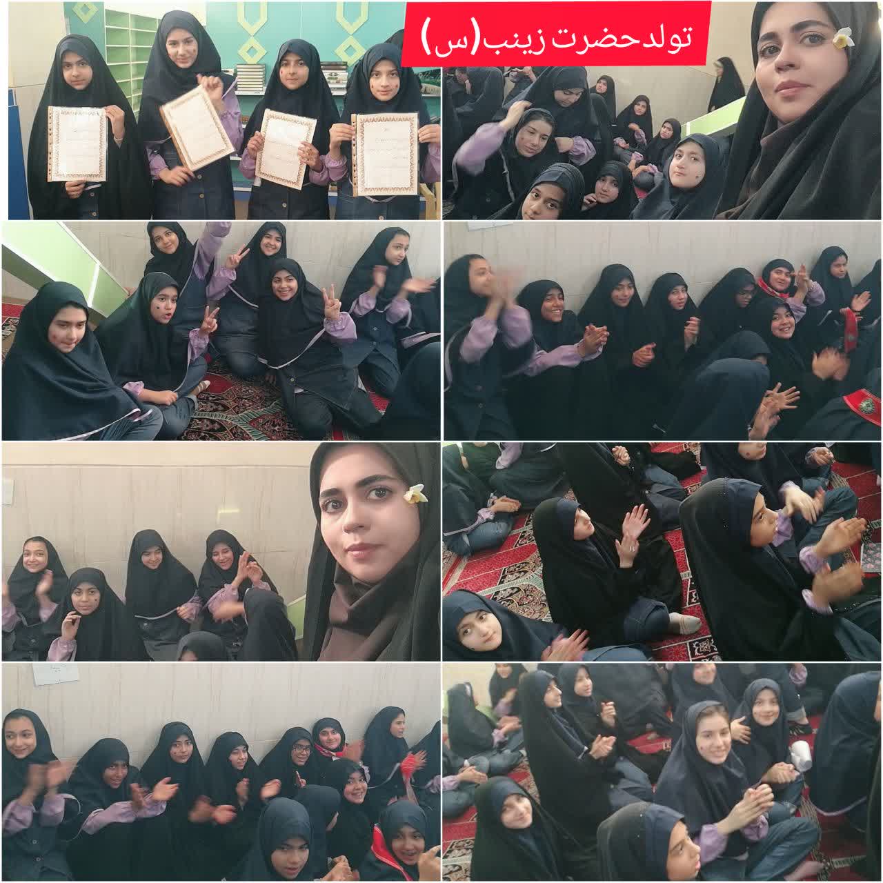 فعالیت های کلاس ششم سرکار خانم مومنی